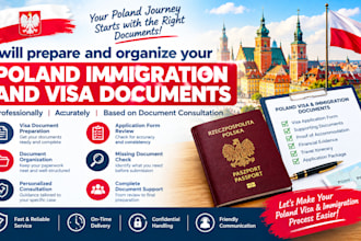 prepare and organize your poland immigration and visa documents