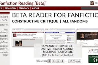 beta read your fanfiction