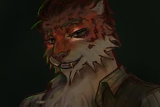 draw your furry character or fursona avatar