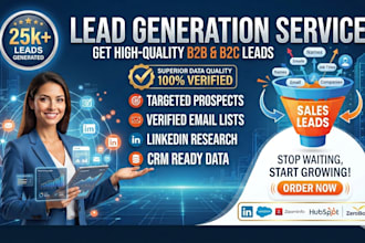 do b2b lead generation and linkedin lead generation