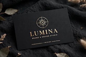 design a modern minimalist business