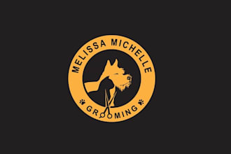 design custom pet logo design dog, cat, animal branding