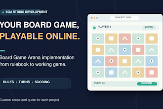 implement your board game for board game arena
