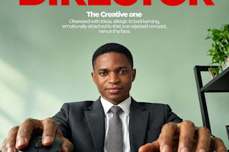 be your creative director for brand, content and visual projects