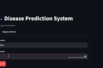 develop a ai health risk prediction model