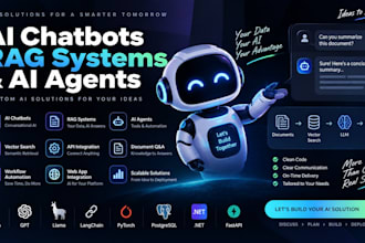 build ai chatbots rag systems and ai agents