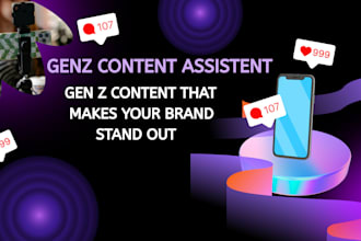 be your gen z instagram content assistant