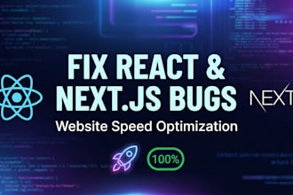 fix react, next js bugs and optimize website speed