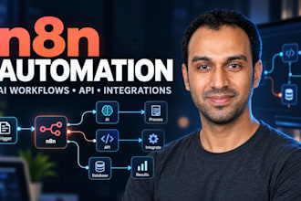 build n8n automation, n8n workflow, ai integrations, ai workflow automation