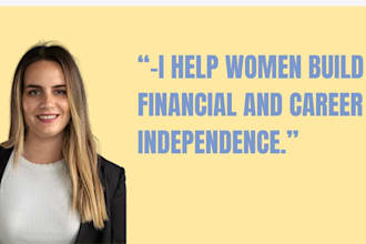 help women achieve financial and career independence