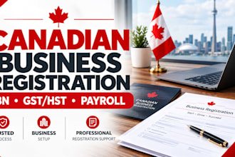 register your canadian business number gst hst and payroll account