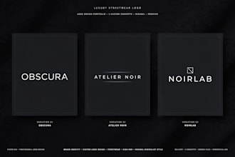 design luxury street wear clothing brand logo design