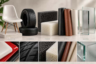 create realistic plastic rubber foam vinyl and glass pbr materials