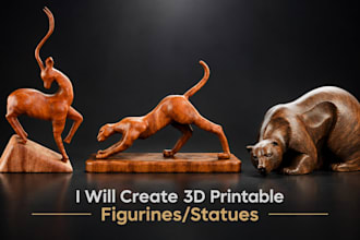 create custome animal figurines