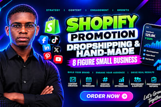 promote shopify store to boost shopify sales, etsy promotion for etsy sales