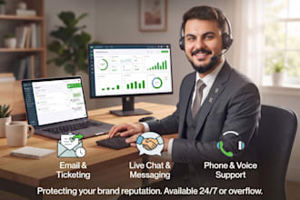 handle your calls, customer support, and dispatching