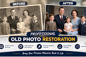 restore and enhance old photos