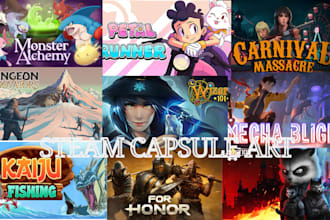 do steam capsule art capsule banner steam page game key art steam capsule artist