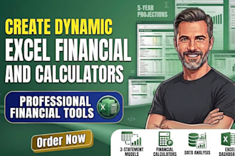 build a 3 statement financial model and projections in excel