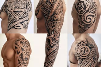 design unique animal tattoo artwork