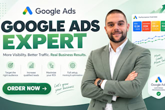 audit, set up and optimise google ads and PPC campaigns