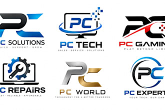design a professional , computer, gaming, technology, or IT  PC logo