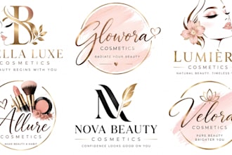 design a professional , beauty, makeup, skincare, or luxury  cosmetics logo
