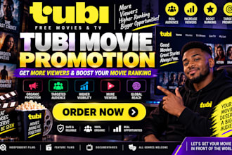 do tubi movie promotion, increase tubi viewers, and boost tubi ranking