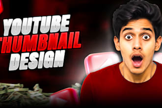design high CTR finance and crypto youtube thumbnail