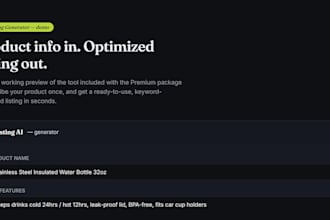 build an ai powered amazon listing optimization tool