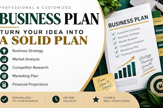 write a professional business plan business proposal business plan writing