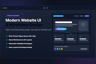 create figma wireframes and interactive web UI prototypes