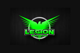 design sports tournament paintball team logo for you