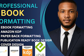 format your book for KDP, ingramspark and print