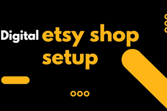 do esty shop digital products