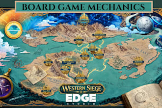 design your board game and develop your table top game mechanics