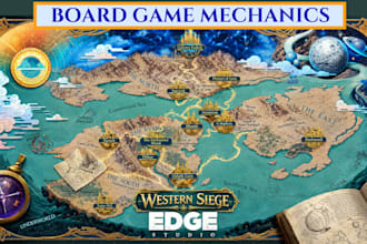 design your board game and review your board game mechanics