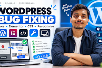 fix wordpress bugs errors elementor and CSS issues