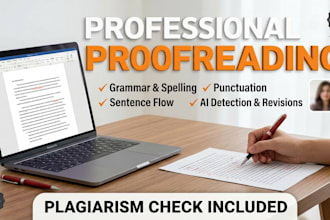 professionally proofread your english work