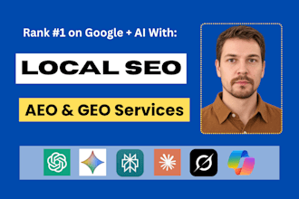 do monthly ai search SEO, GEO, aeo, local off page and backlinks