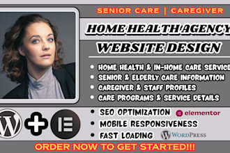 home health agency website, home care website, home health website
