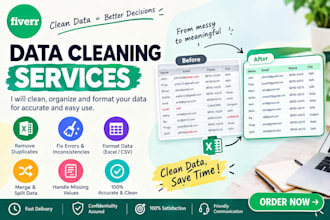 clean data and data entry