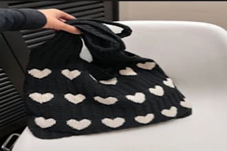 make custom crochet sling bag