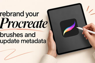 rebrand your procreate brushes and update metadata