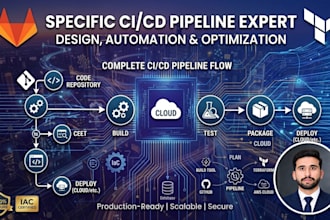 set up a professional cicd pipeline for your application