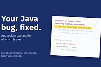debug and fix errors in your java or javascript code