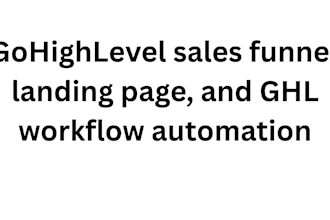build clickfunnel sales funnel, landing page