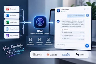 build a rag knowledge base chatbot with source citations
