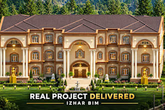 create 2d and 3d architectural rendering and visualization