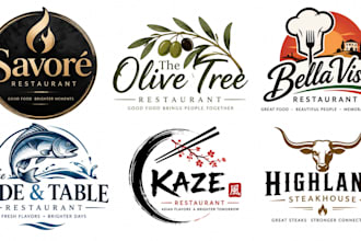 design a professional, food, dining, cafe, or culinary  restaurant logo